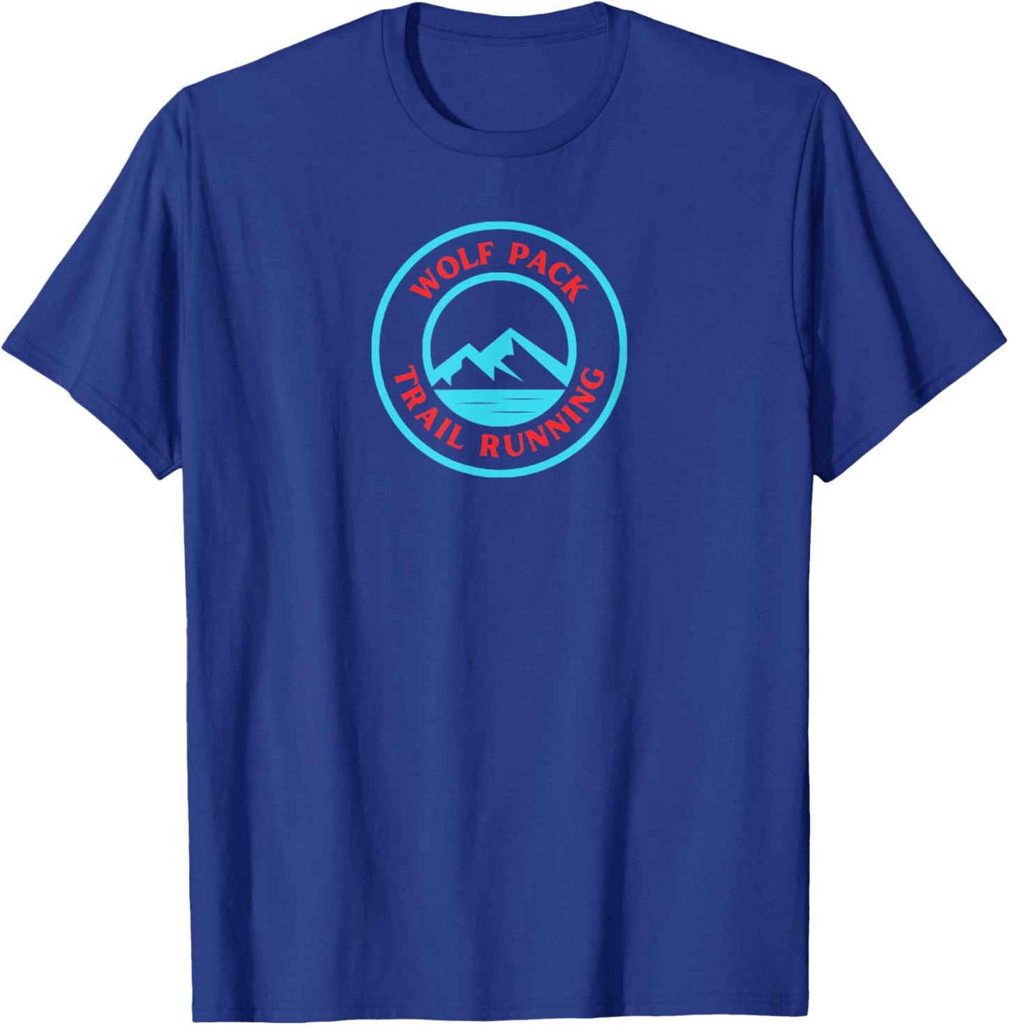 Wolf Pack Trail Running T-Shirt - T-Shirt | Royal