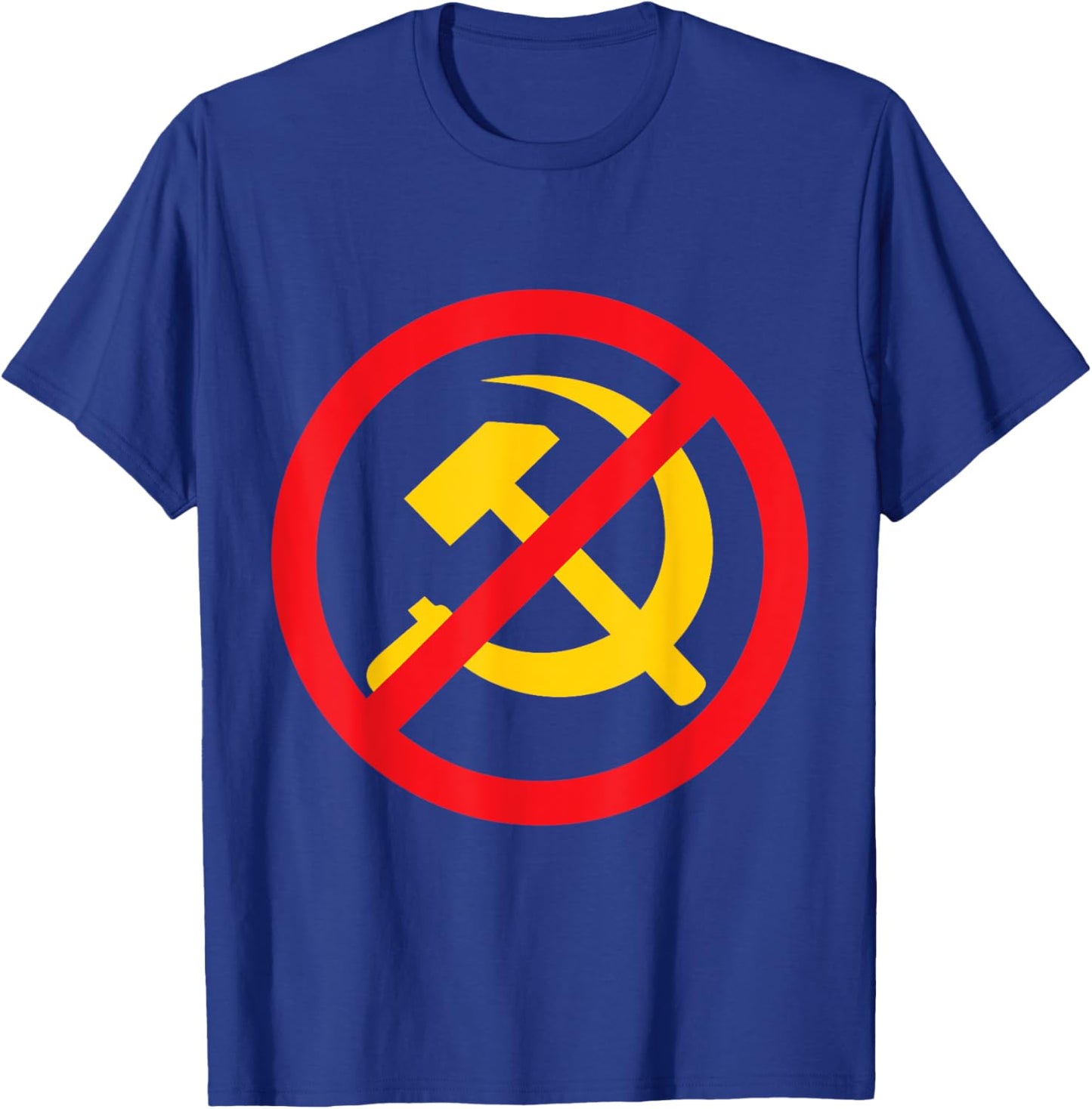 Say No To Communism and Anti Commie T-Shirt - T-Shirt | Royal