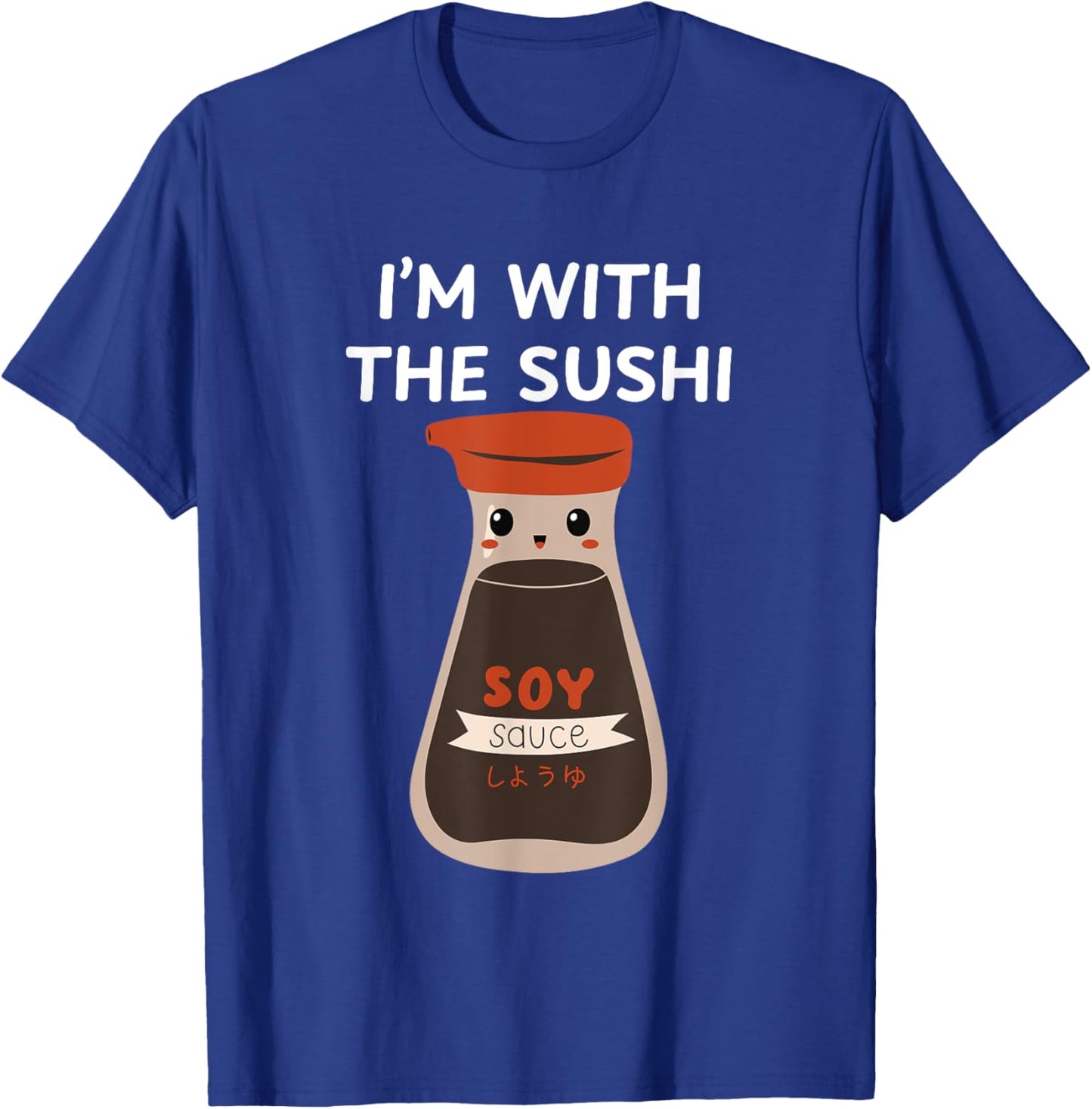Easy Funny Group Costume - Soy Sauce Condiment Costume T-Shirt - T-Shirt | Royal