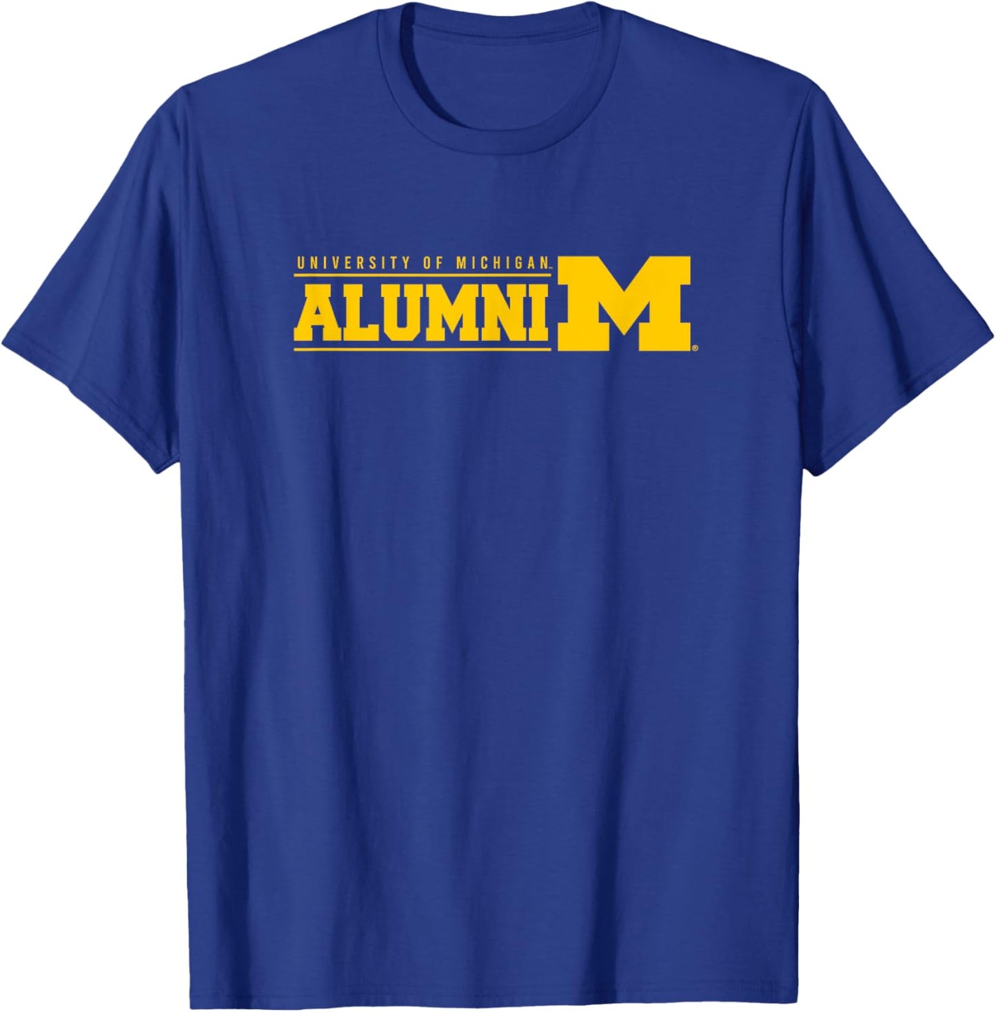 University of Michigan Wolverines Alumni T-Shirt - T-Shirt | Royal