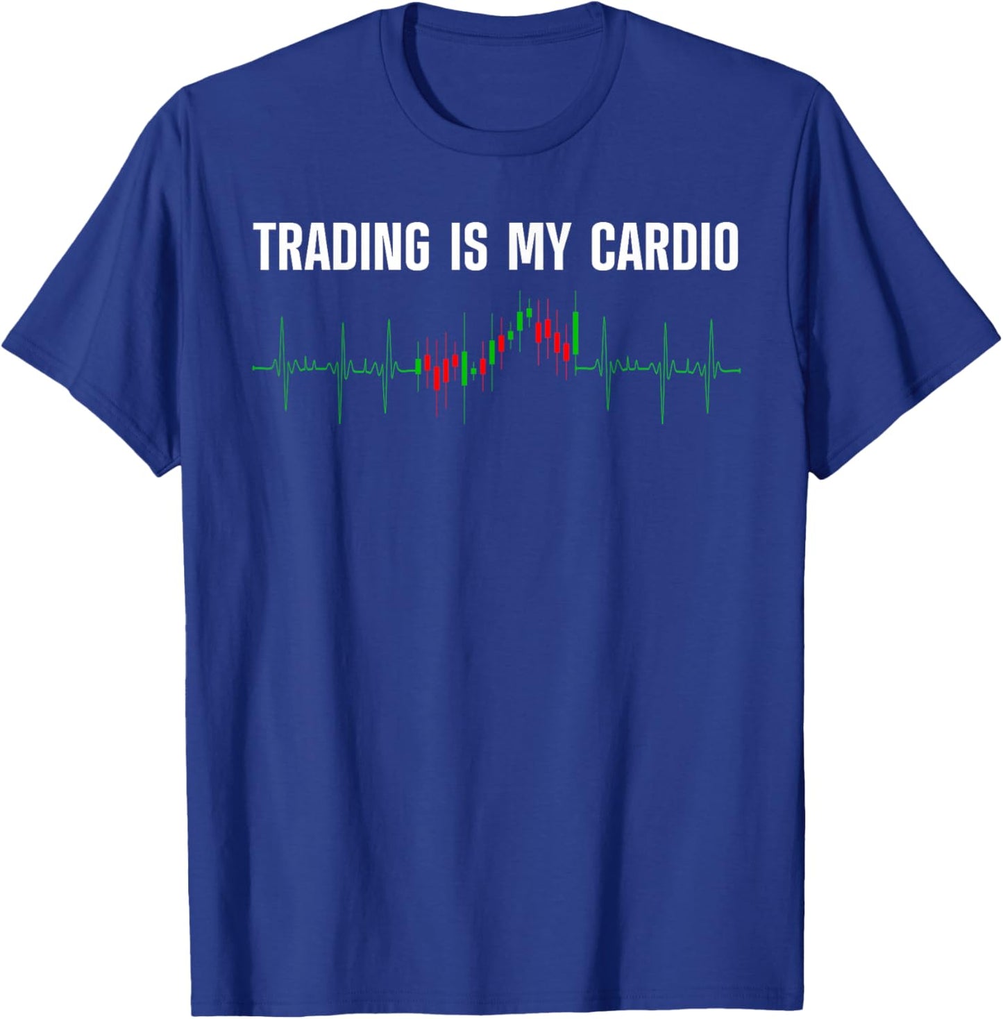 Stock Trading Art Women Stock Market Stock Trader T-Shirt - T-Shirt | Royal