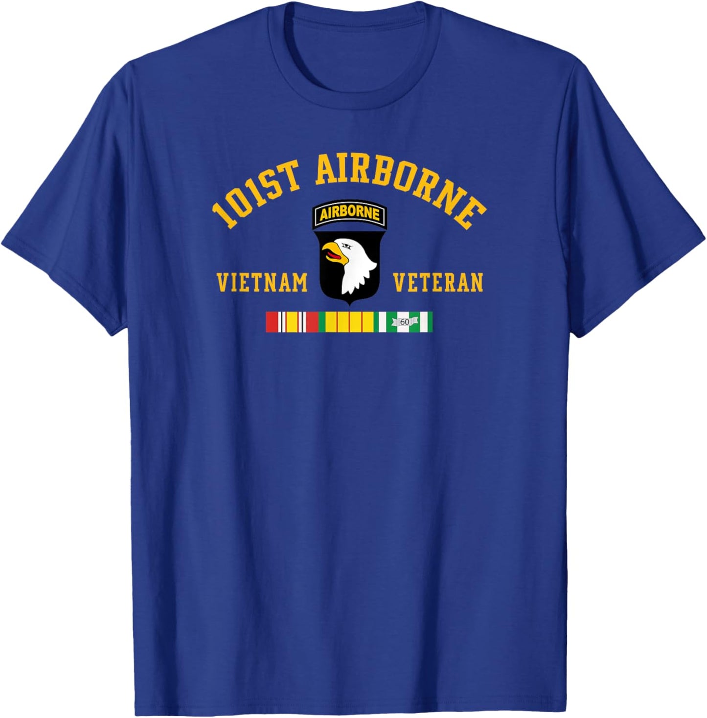 101st Airborne Division Vietnam Veteran Military Veteran Day T-Shirt - T-Shirt | Royal