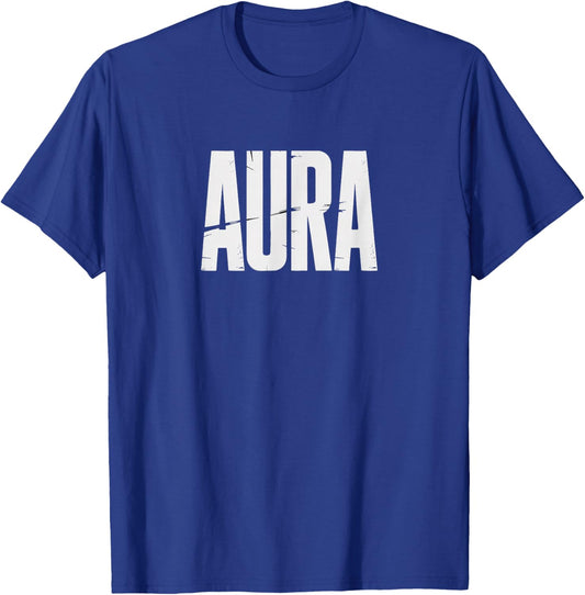 Aura Gen Z Slang Viral Internet Meme T-Shirt - T-Shirt | Royal