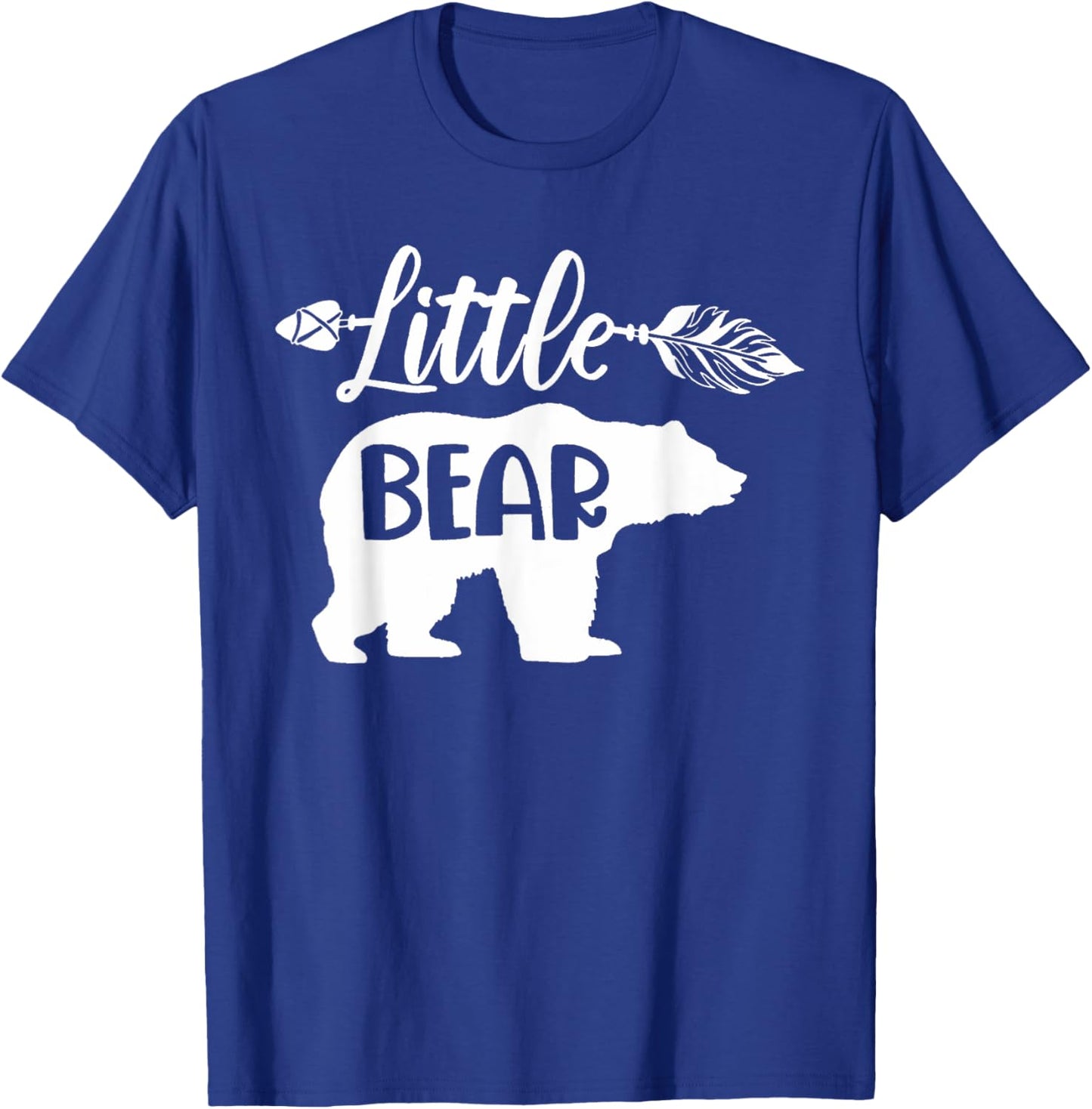 Funny Little Bear Family Matching Kid Men Women Gifts T-Shirt - T-Shirt | Royal