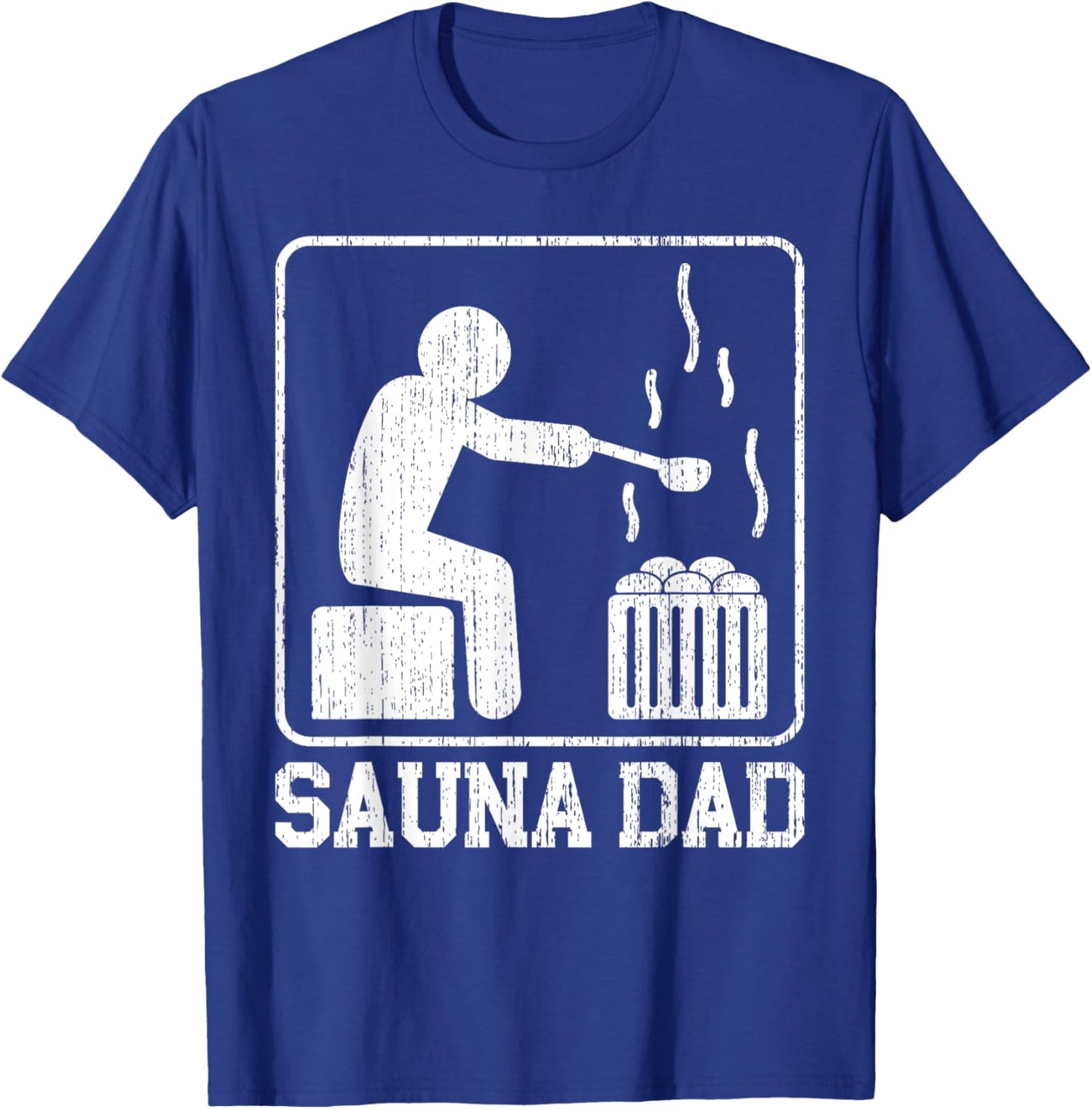 Sauna Dad Sauna T-Shirt - T-Shirt | Royal