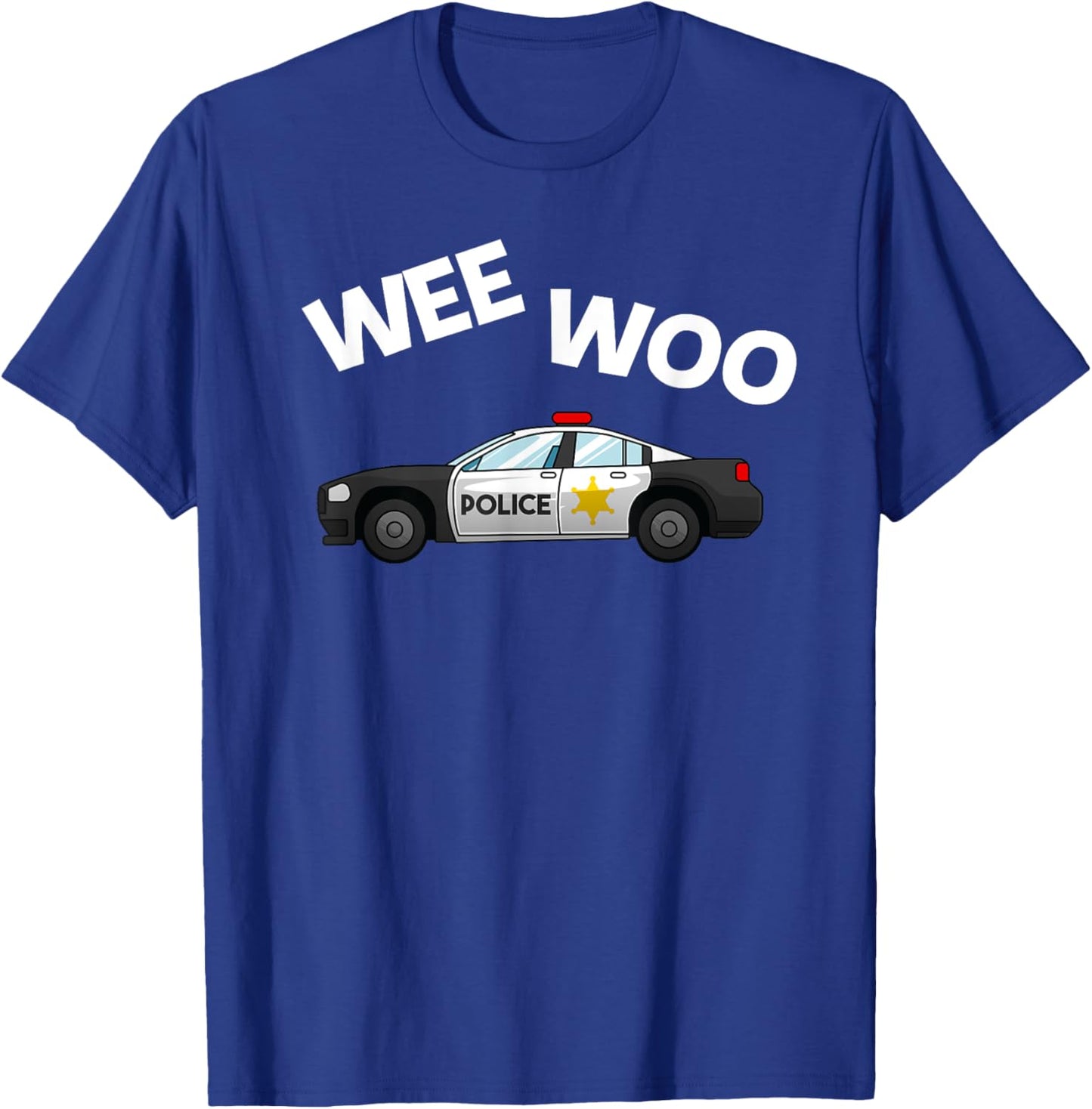 Cool Police Officer Design For Boys Kids Toddler Cop Police T-Shirt - T-Shirt | Royal