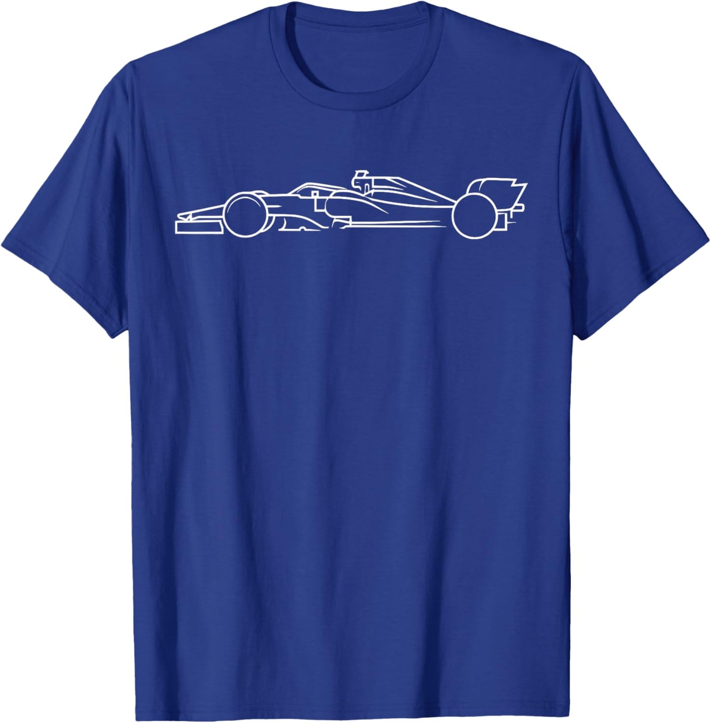 Legendary Racing Sports Car Iconic Racing Car 911 Silhouette T-Shirt - T-Shirt | Royal