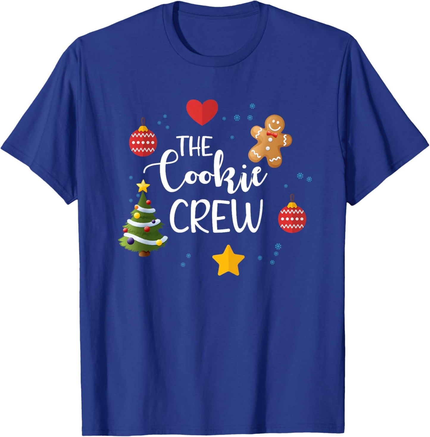 The Cookie Crew, Cookie Baking Crew, Baking Spirit Bright T-Shirt - T-Shirt | Royal