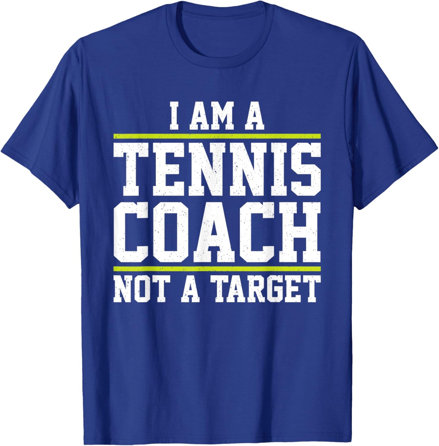 Tennis Coach Novelty Women Team Captain Tennis Lover T-Shirt - T-Shirt | Royal