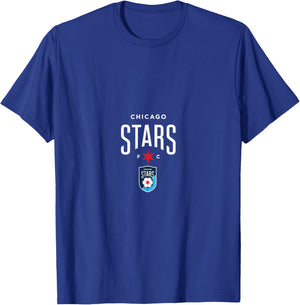 Officially Licensed Chicago Stars FC Soccer Gear T-Shirt - T-Shirt | Royal