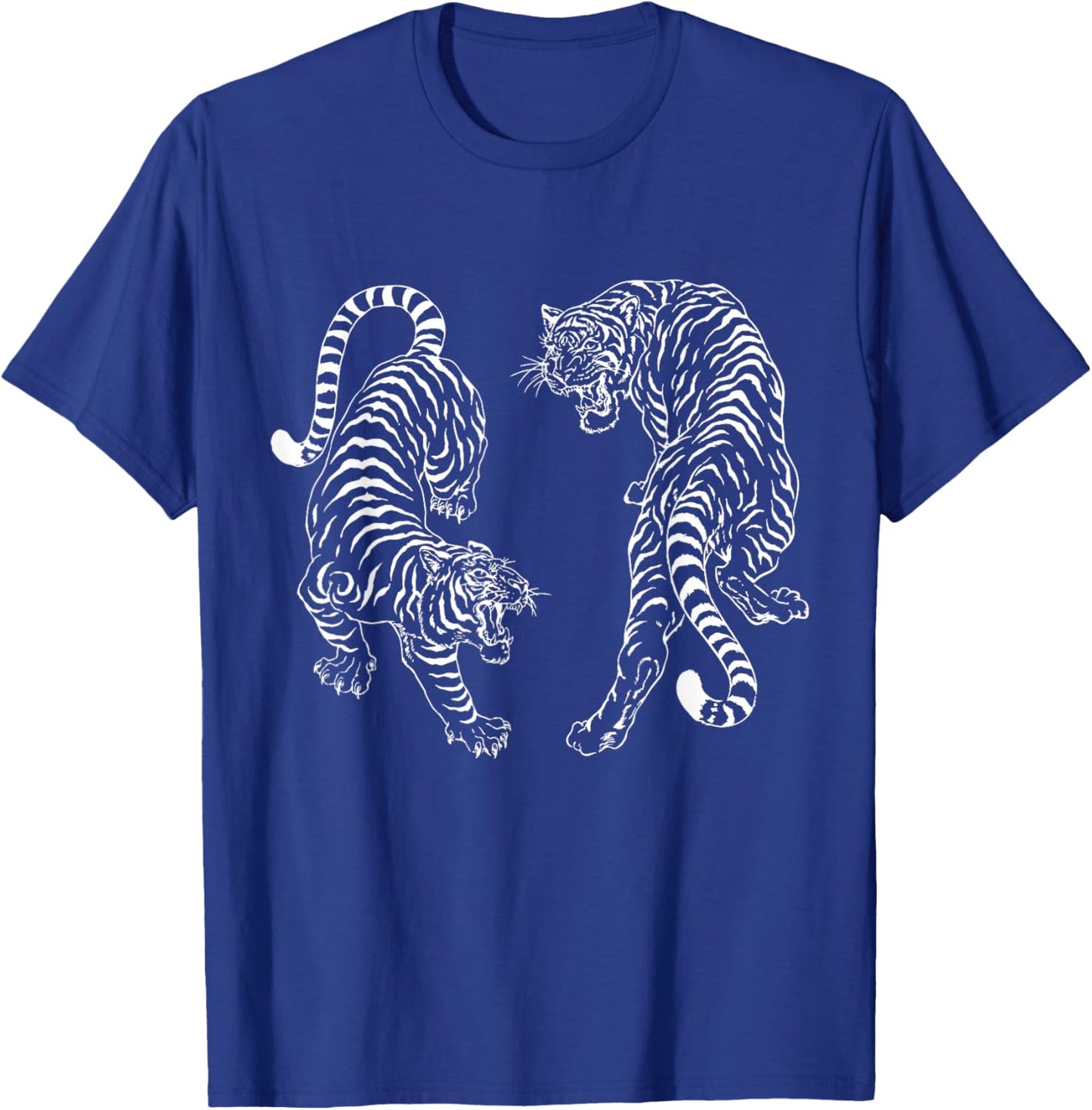 Thai Tattoo Twin Tiger Sak Yant Muay Thai Thailan Thailand T-Shirt - T-Shirt | Royal