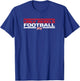 UNLV Rebels Football Tackle Black Officially Licensed T-Shirt - T-Shirt | Royal
