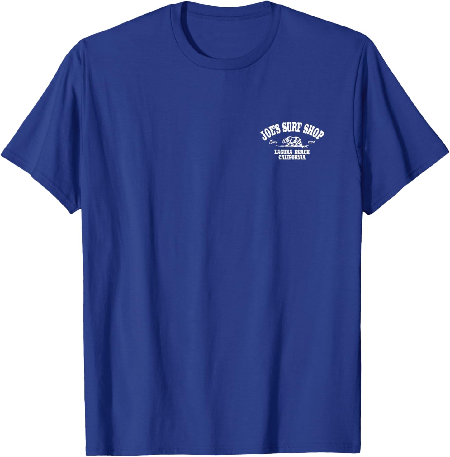 Joe's Surf Shop California Logo Graphic T-Shirt - T-Shirt | Royal