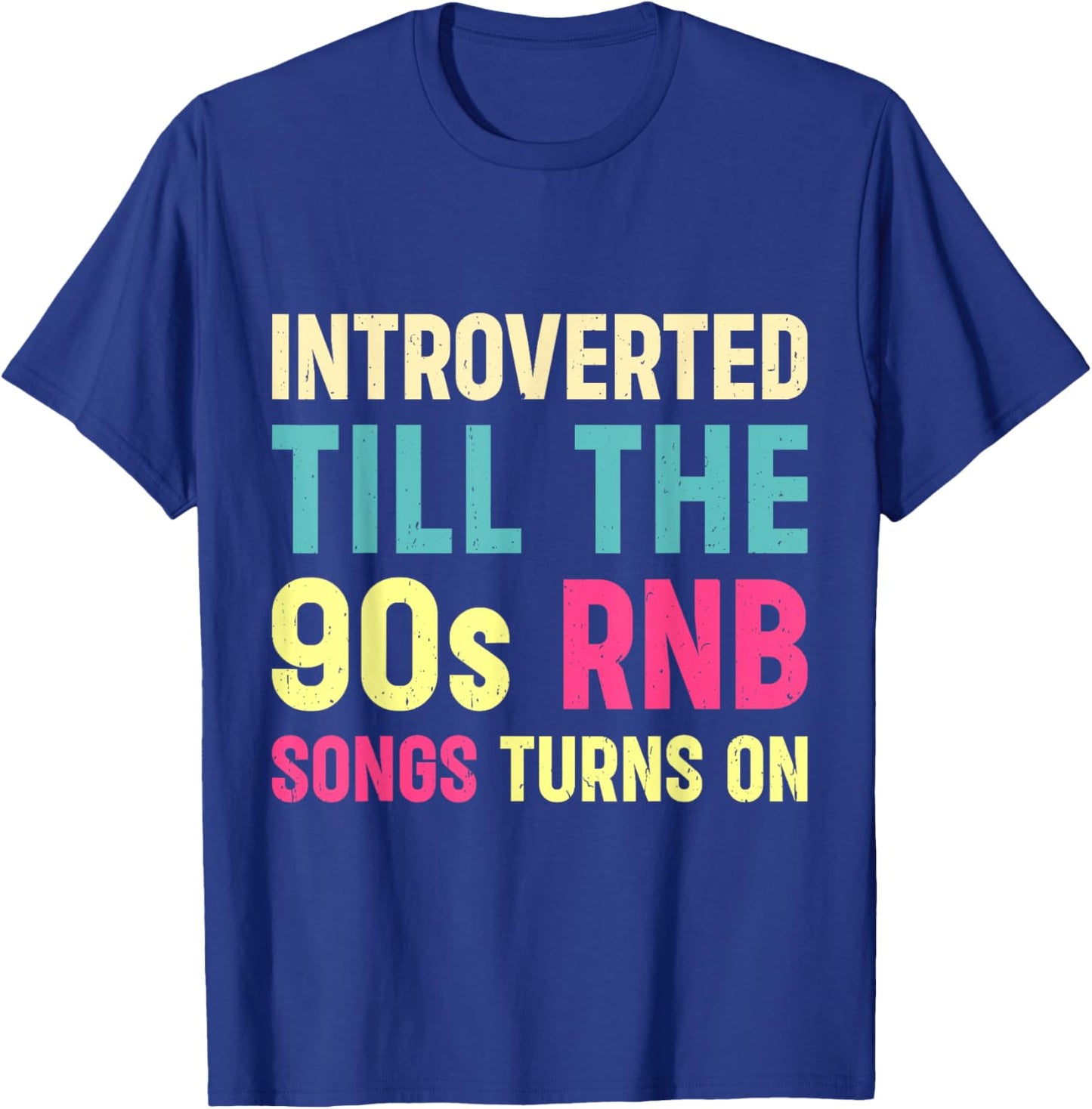 R&B Artist girls Vintage 90 s r and b graphic T-Shirt - T-Shirt | Royal