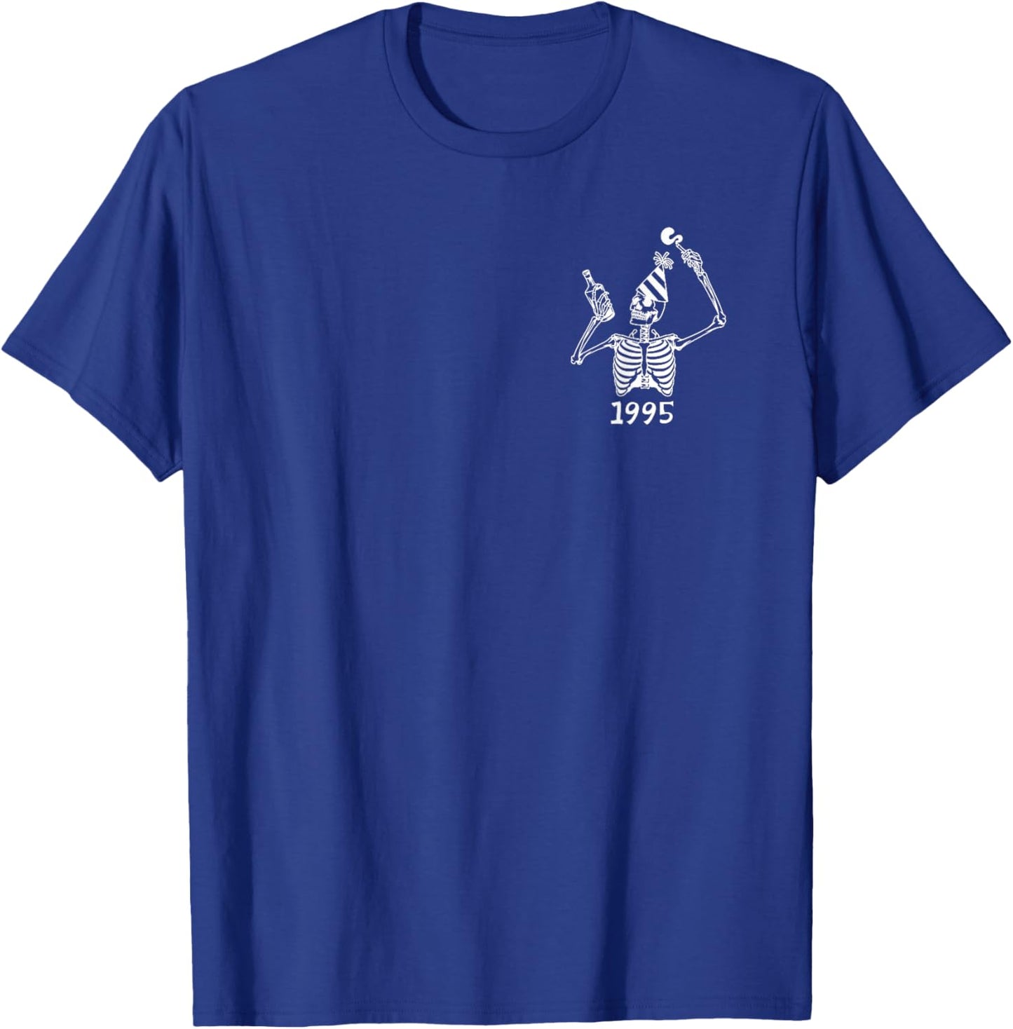 Death To My Twenties 30th Birthday Skeleton Dirty In Thirty T-Shirt - T-Shirt | Royal