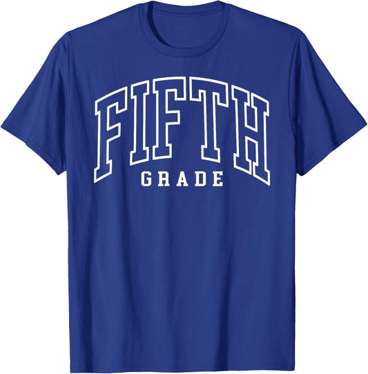 Fifth Grade Teacher 5th Grade Teacher Team Back To School T-Shirt - T-Shirt | Royal