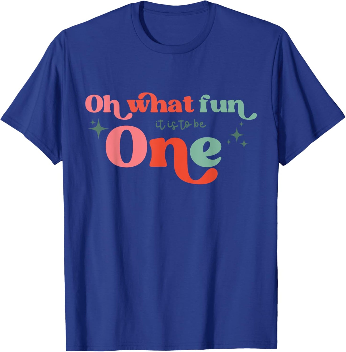 Oh What Fun It Is To Be One Christmas Family Matching Xmas T-Shirt - T-Shirt | Royal