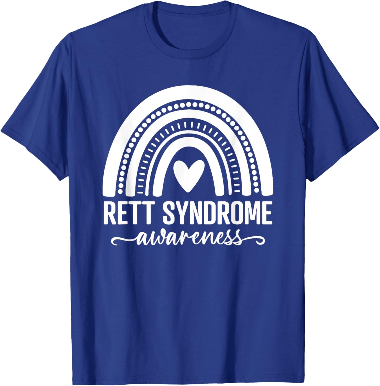 We Wear Purple Rett Syndrome Awareness Month T-Shirt - T-Shirt | Royal
