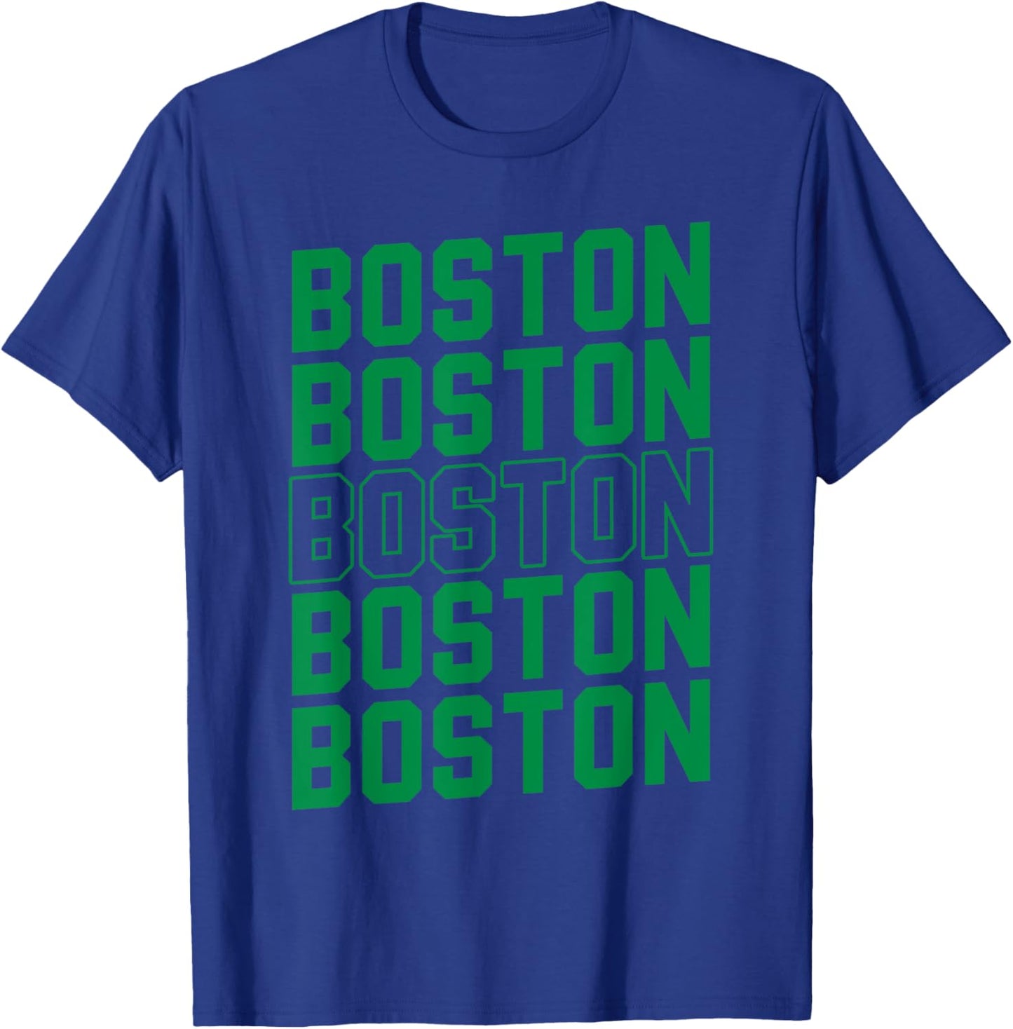 Massachusetts Boston Women Kid St Patrick's Day T-Shirt - T-Shirt | Royal