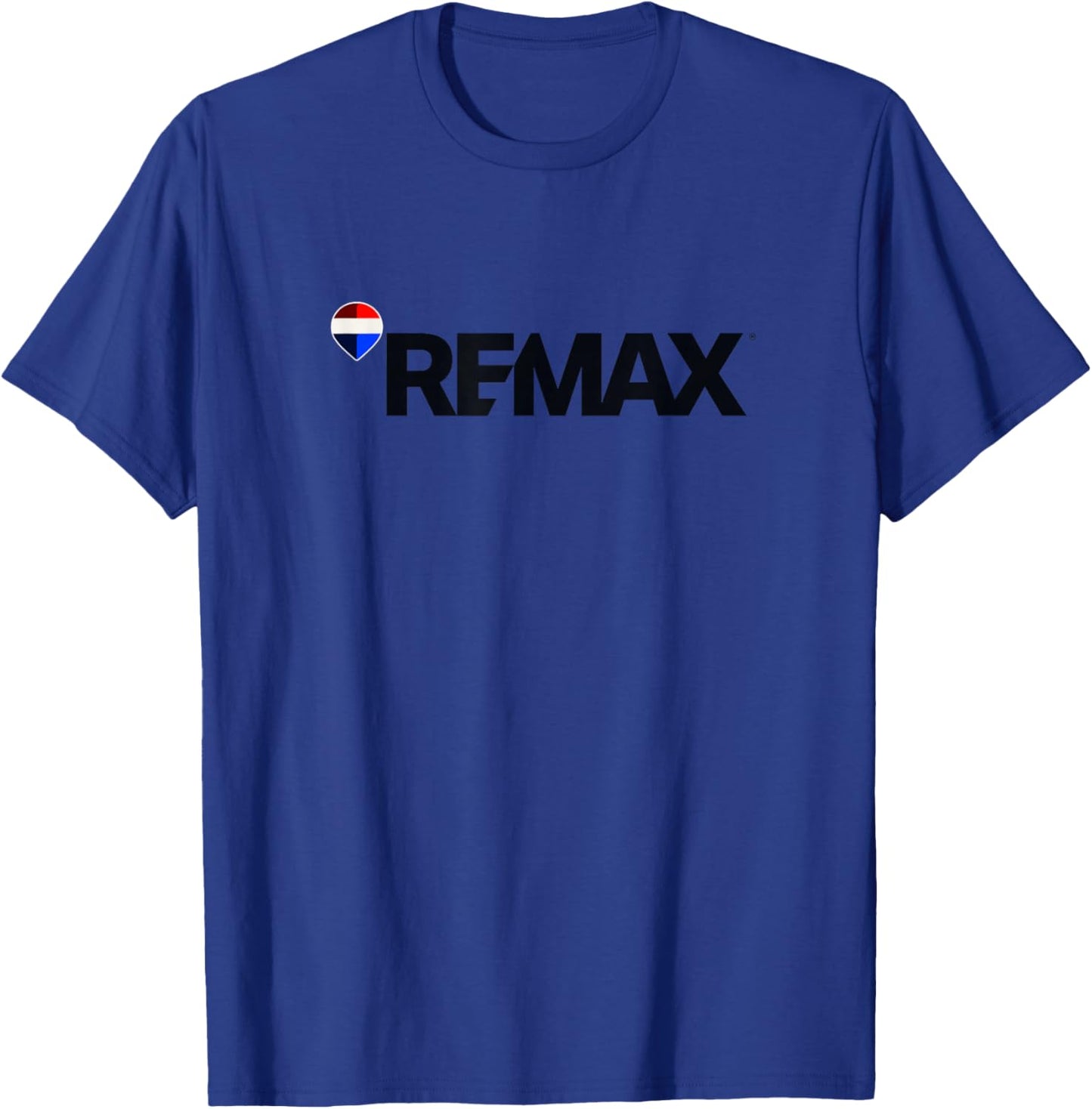 REMAX - Balloon Logo - Black Text T-Shirt - T-Shirt | Royal