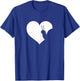 Little Design Snail Love Heart Graphic Children or Teenagers T-Shirt - T-Shirt | Royal