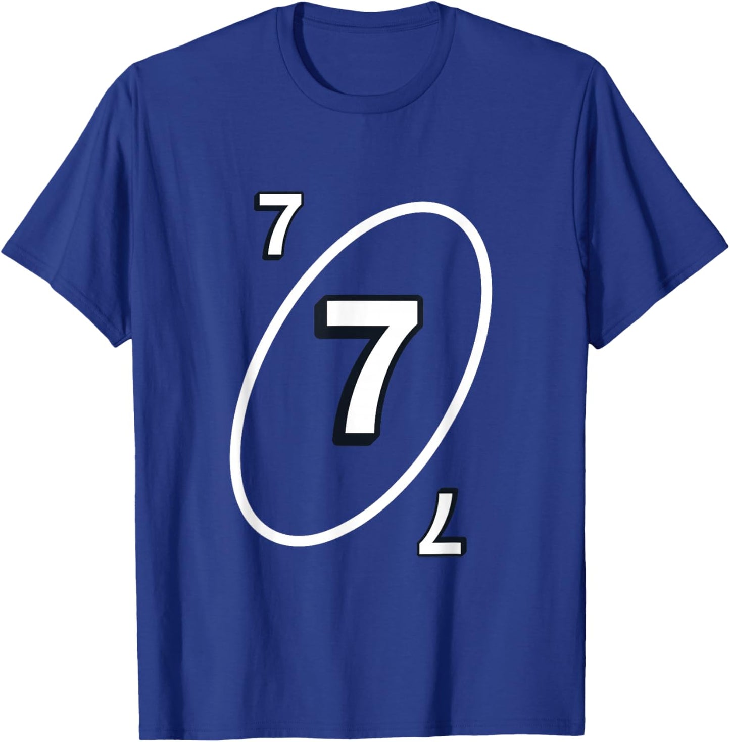 UNO 7" map T-Shirt - T-Shirt | Royal