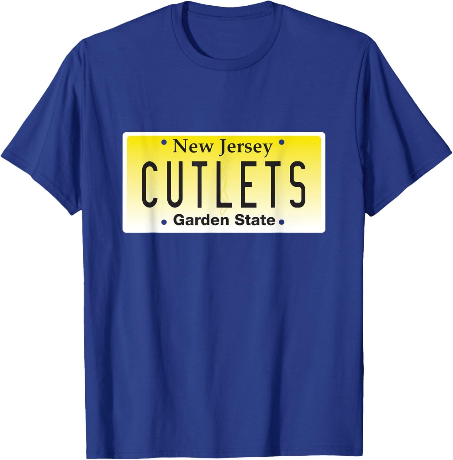 Funny New Jersey Italian American Devito NJ Cutlets Tommy T-Shirt - T-Shirt | Royal