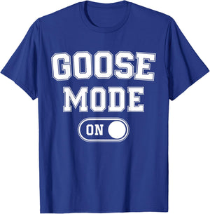Goose Mode On Costume Funny Honk Squad Gift Animal Lover T-Shirt - T-Shirt | Royal