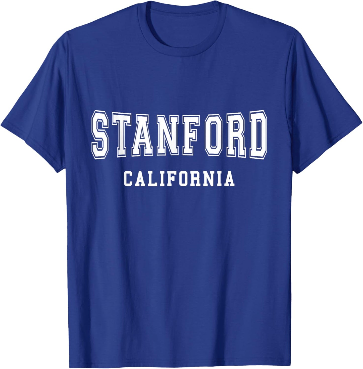 Vintage Stanford California - Throwback Design - Classic T-Shirt - T-Shirt | Royal