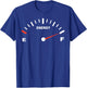 Energy Gauge Funny Dad Son Daughter Matching Father's Day T-Shirt - T-Shirt | Royal