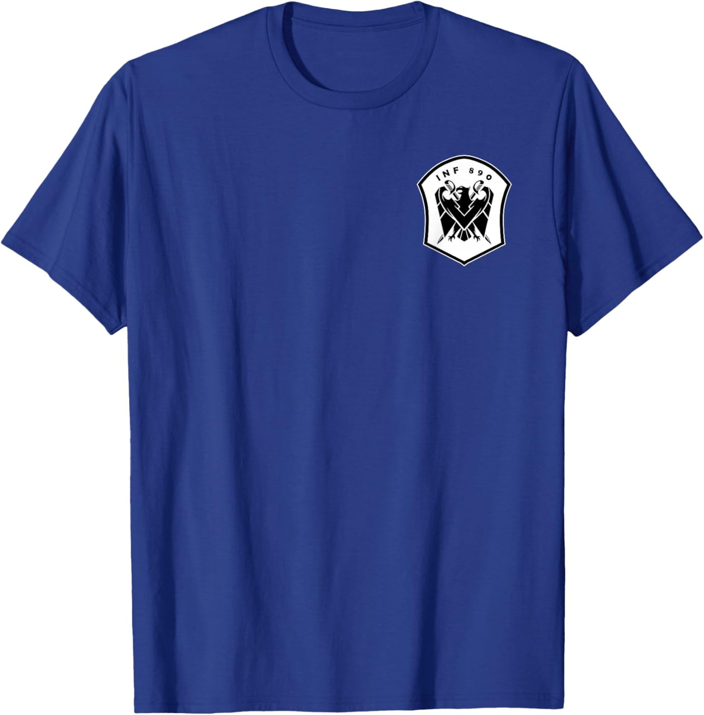 890th Infantry Battalion Crest T-Shirt - T-Shirt | Royal