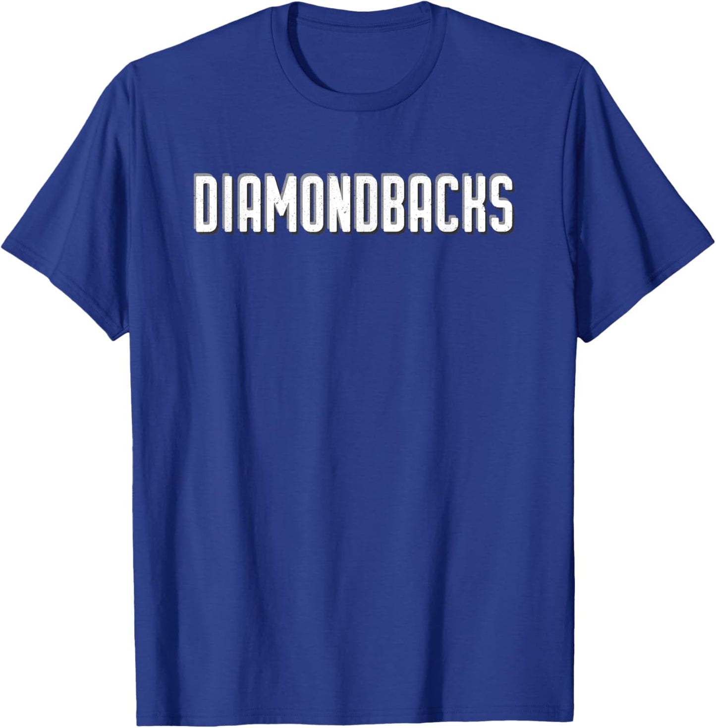 Diamondbacks Century Vintage Distressed HS T-Shirt - T-Shirt | Royal