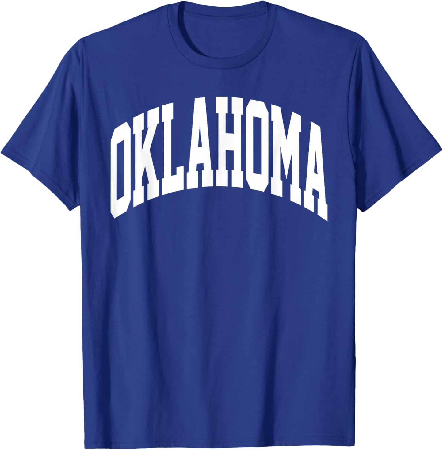 Retro Oklahoma Throwback Souvenir Oklahoma Red Classic T-Shirt - T-Shirt | Royal
