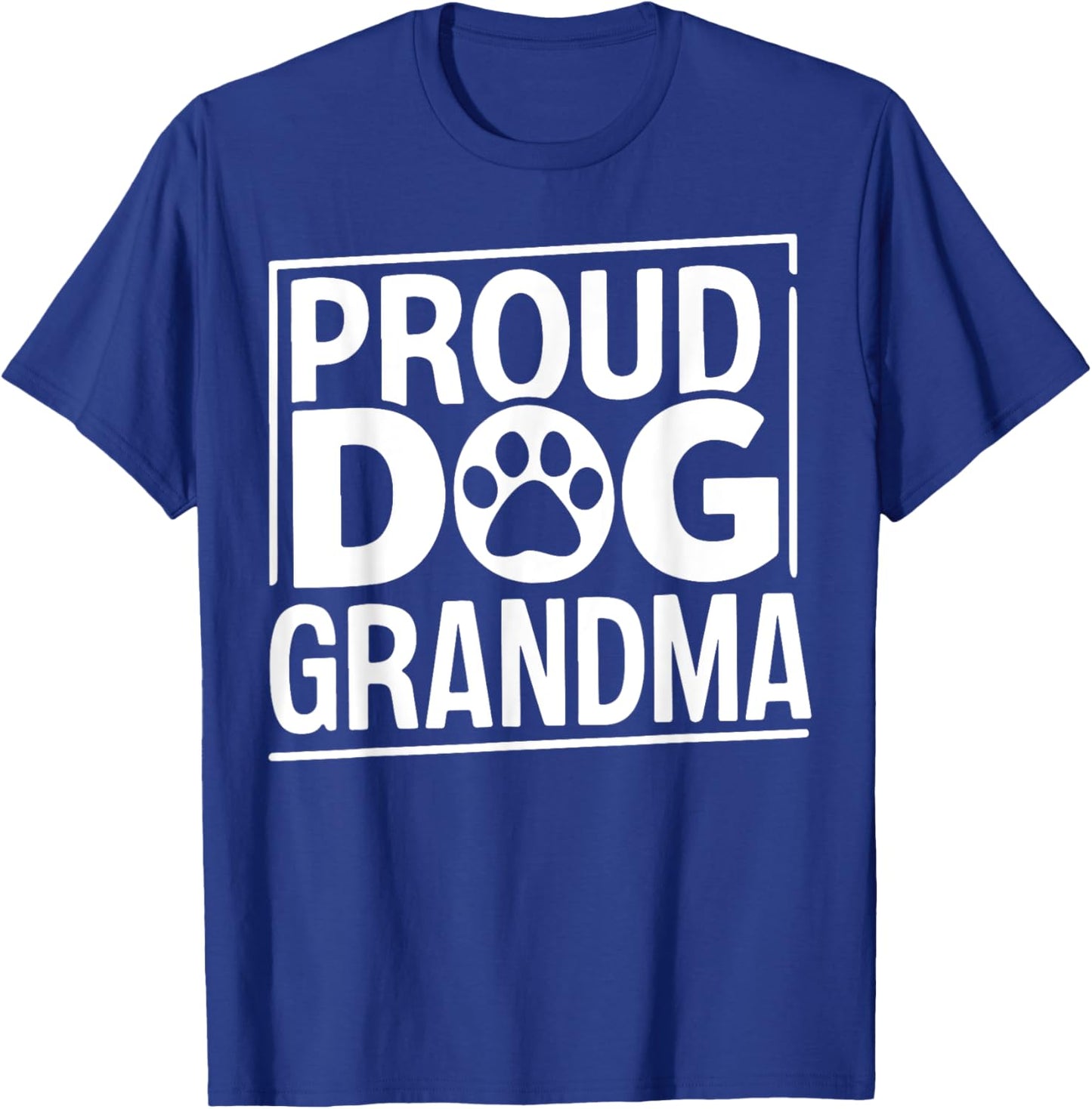 Proud Dog Grandma Women T-Shirt - T-Shirt | Royal