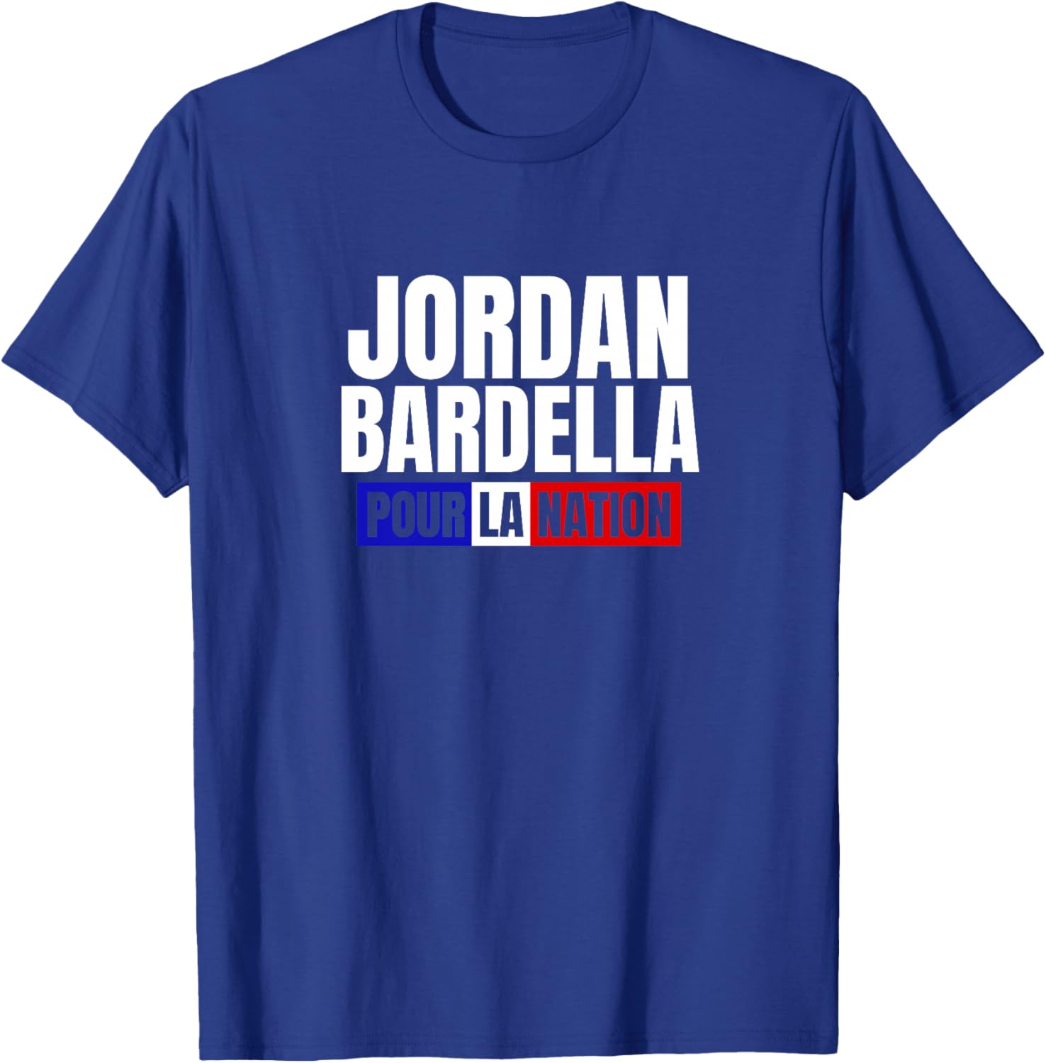 Bardella président Jordan Bardella 2027 élections France Haut de Gamme T-Shirt - T-Shirt | Royal