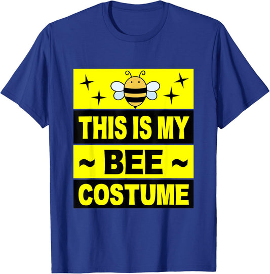 Retro Bee Costume Women Cute Adult Kids Men Baby Bumble Bee T-Shirt - T-Shirt | Royal