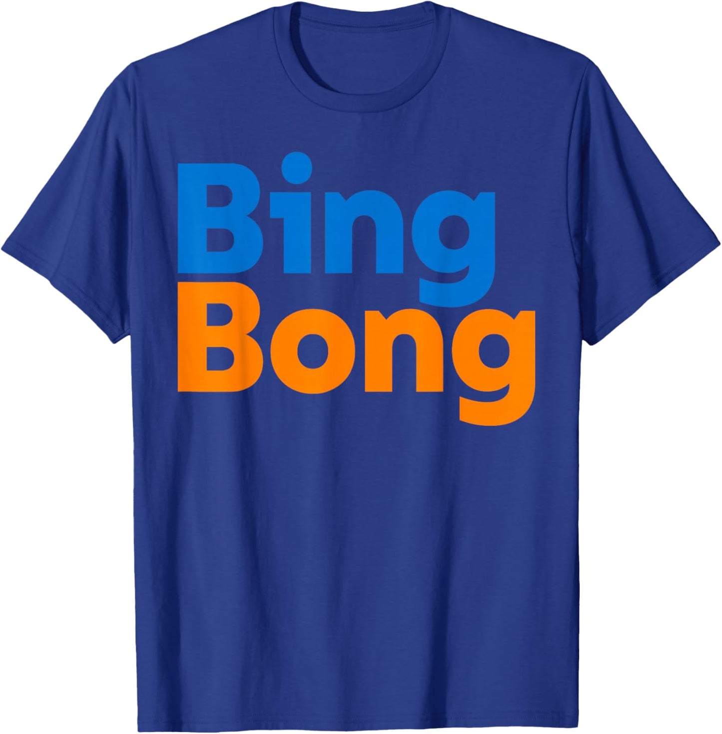 Bing Bong Rally NYC Subway New York City Funny T-Shirt - T-Shirt | Royal