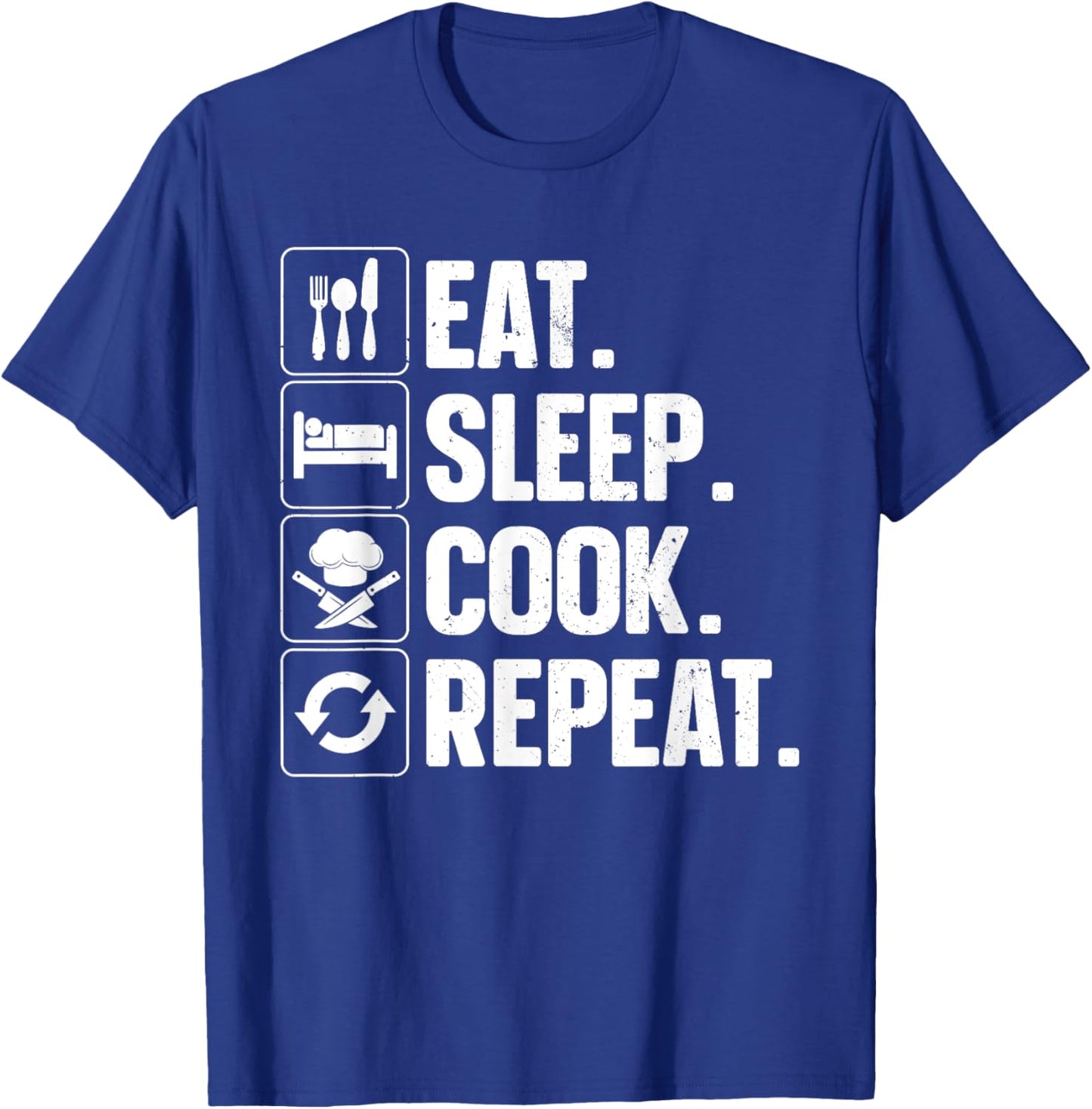 Funny Chef Design Women Cooking Culinary Cook Chef T-Shirt - T-Shirt | Royal