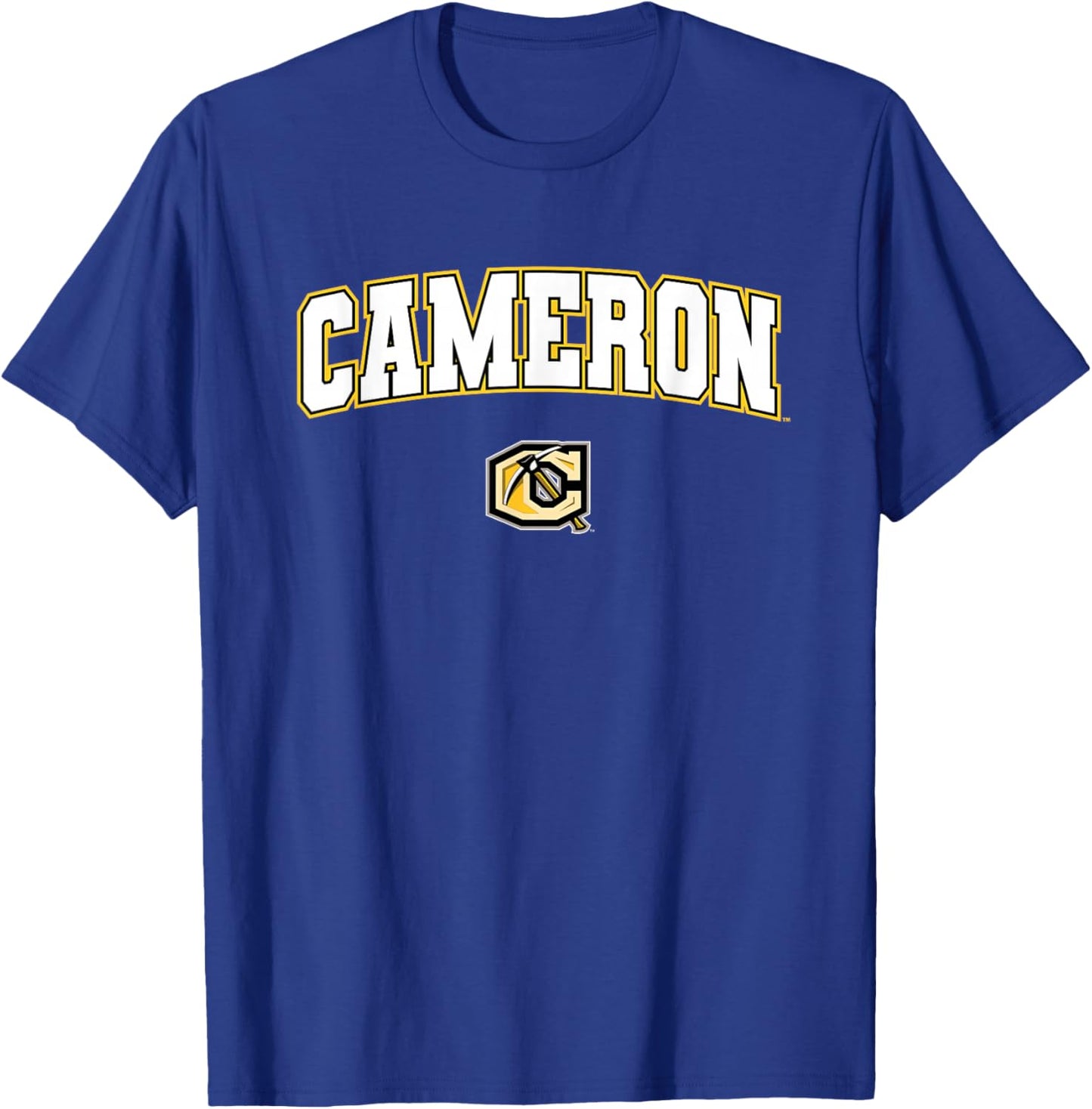 Cameron University Aggies Arch Logo T-Shirt - T-Shirt | Royal