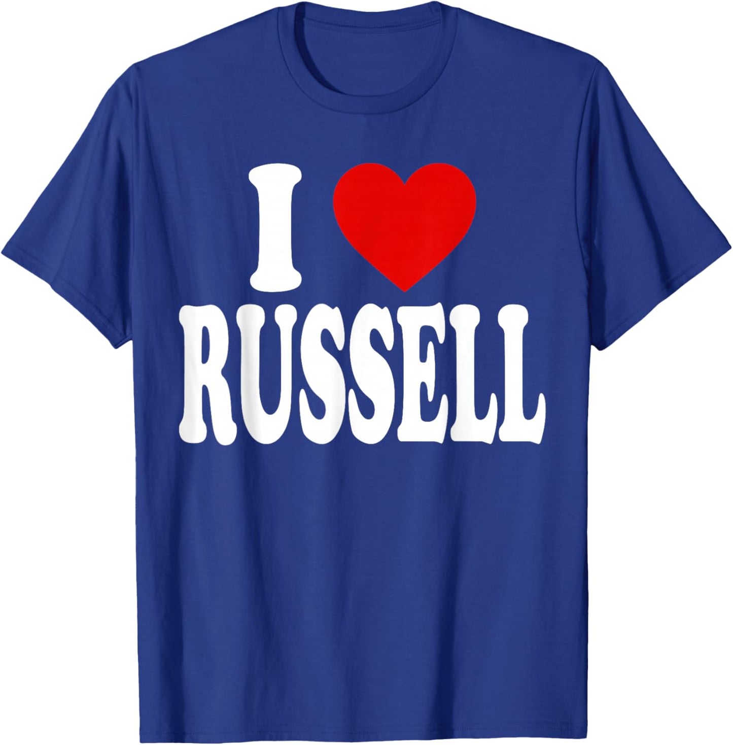 I Heart Love Russell T-Shirt - T-Shirt | Royal
