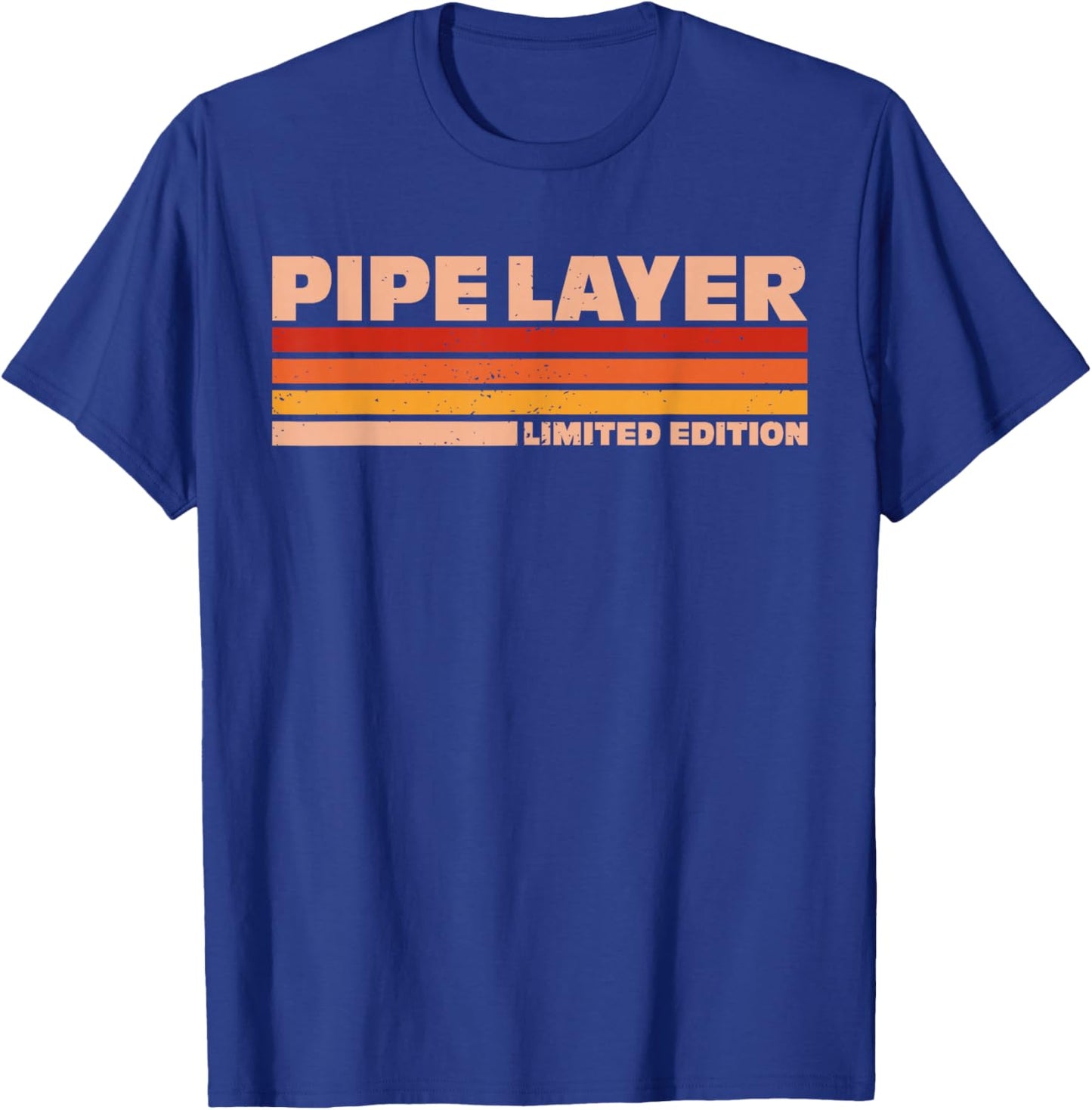 Pipe Layer Retro Sunrise T-Shirt - T-Shirt | Royal