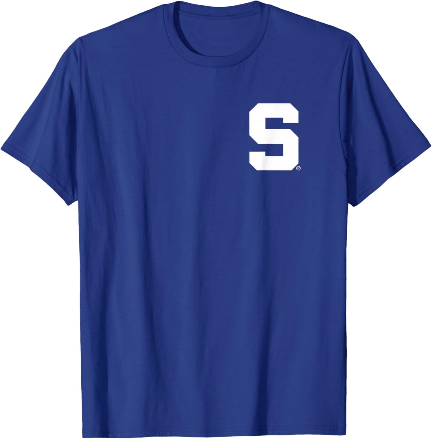 Michigan State Spartans Front/Back Icon Officially Licensed T-Shirt - T-Shirt | Royal