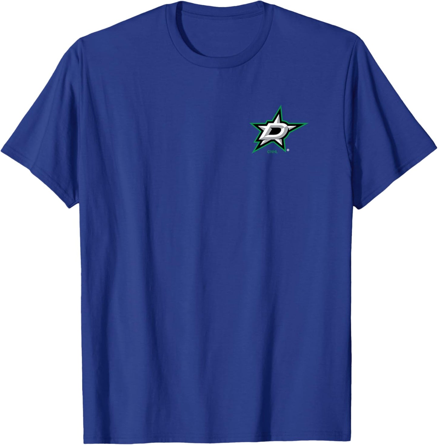 Dallas Stars Support Black Officially Licensed T-Shirt - T-Shirt | Royal