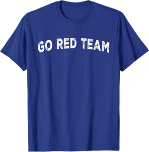 Go Red Team T-Shirt - T-Shirt | Royal