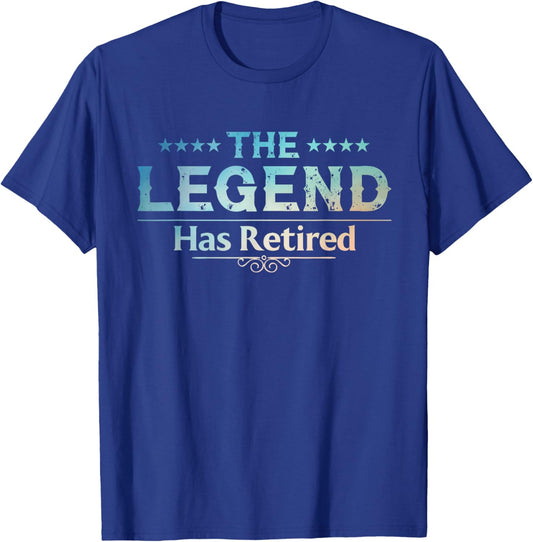 Cute Retired Art Women Retiring Retiree Retirement T-Shirt - T-Shirt | Royal