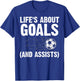 Cool Soccer Art Women Soccer Lovers Soccer Player T-Shirt - T-Shirt | Royal