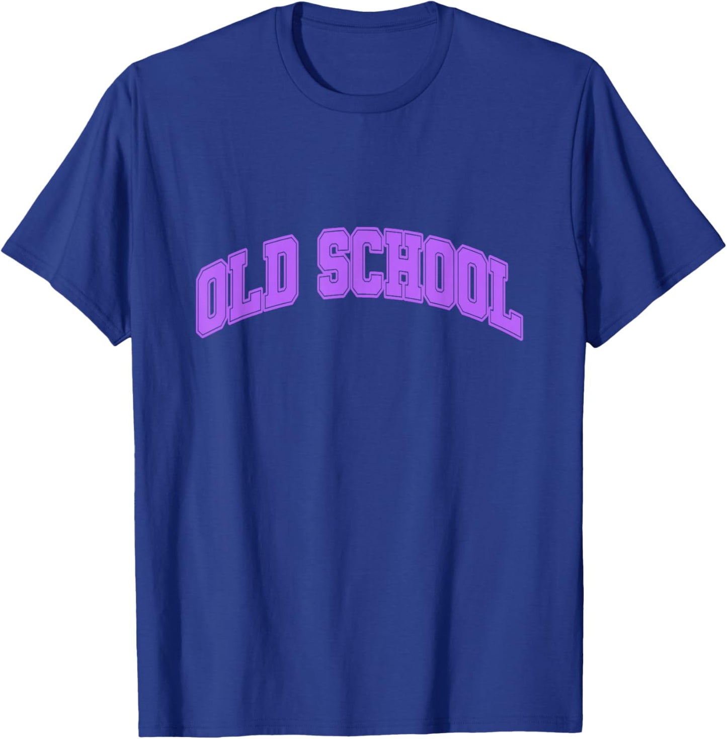 Purple Graphic Old School Purple Graphic T-Shirt - T-Shirt | Royal