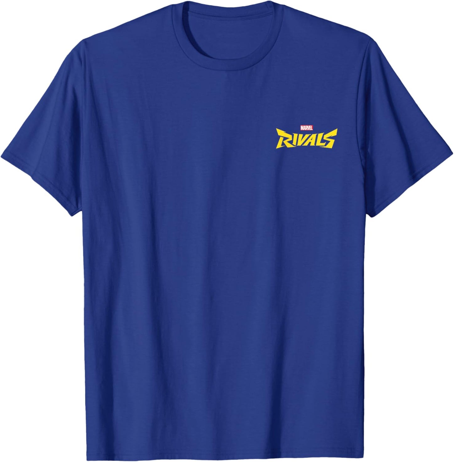 Marvel Rivals Official Video Game Logo Front & Back T-Shirt - T-Shirt | Royal
