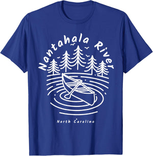 Nantahala River North Carolina T-Shirt - T-Shirt | Royal