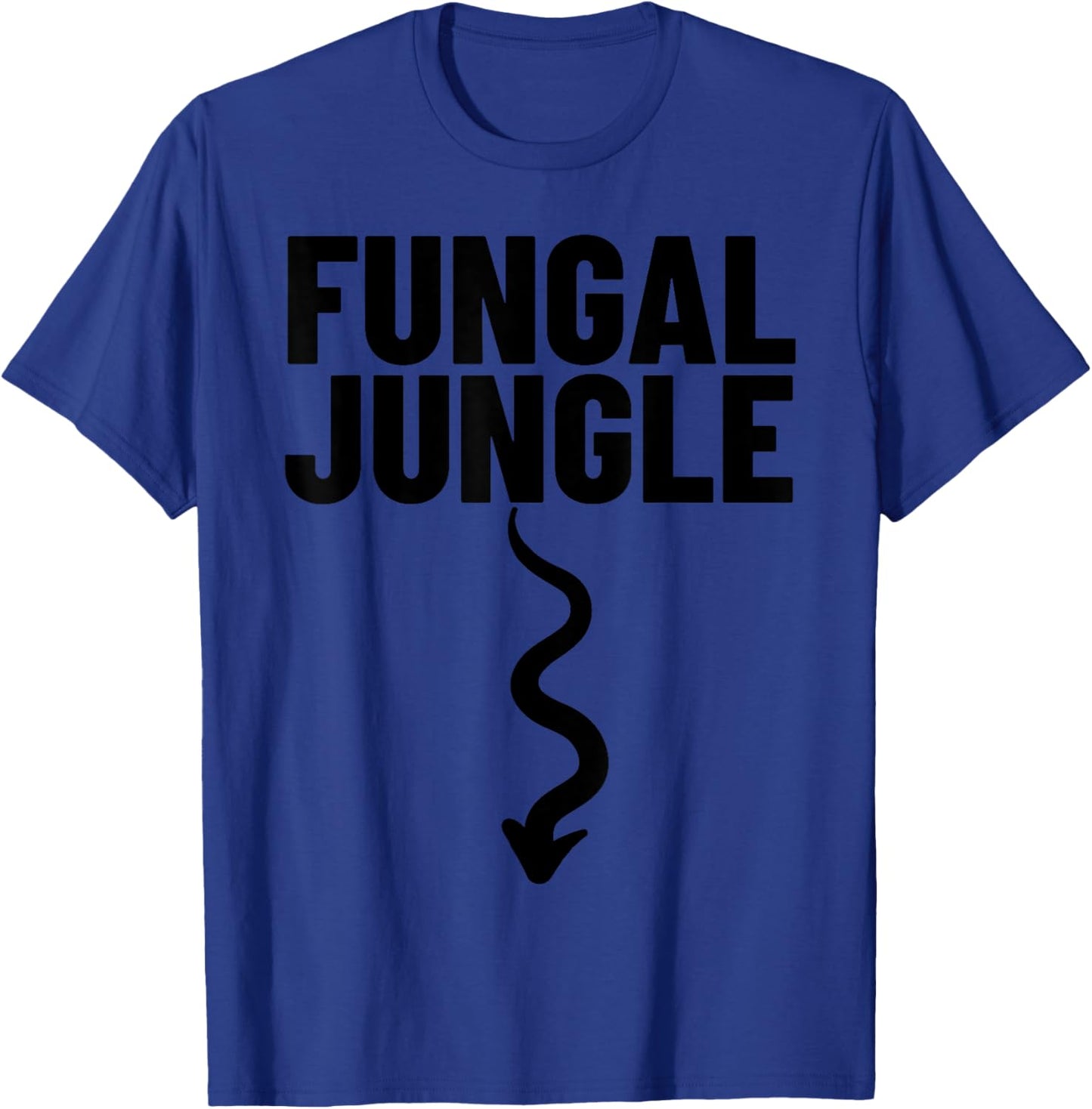 FUNGAL Jungle Arrow Funny Airport Cruise Exchange Gag Gift T-Shirt - T-Shirt | Royal